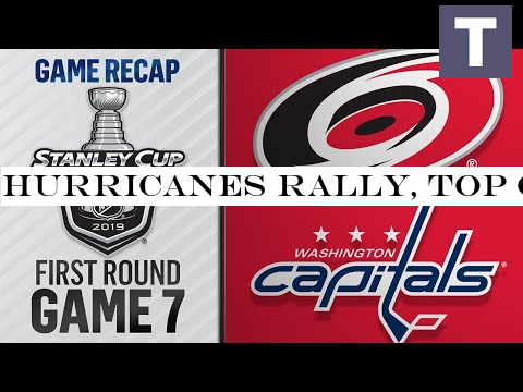 Hurricanes rally, top Capitals in 2OT in Game 7