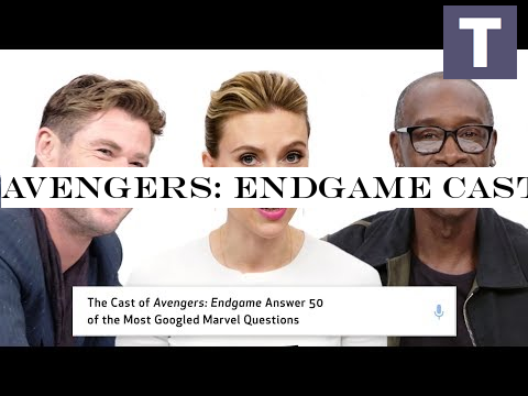 Avengers: Endgame Cast Answer 50 of the Most Googled Marvel Questions | WIRED