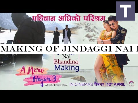 MAKING OF JINDAGGI NAI BHANDINA | पहिचान अघिको परिश्रम Suhana Thapa | A Mero Hajur 3 Anmol KC