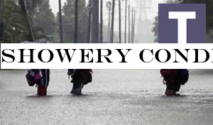 Showery condition to enhance in next few days