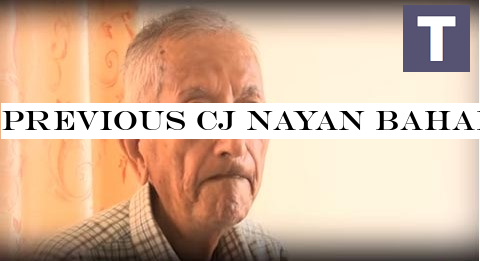Previous CJ Nayan Bahadur Khatri no more