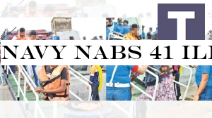Navy nabs 41 illegal immigrants