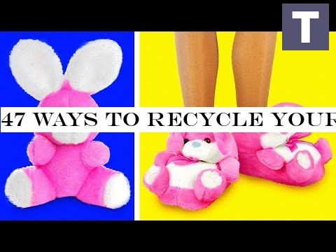 47 WAYS TO RECYCLE YOUR OLD TOYS