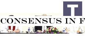 Consensus in formulating policies of national importance l