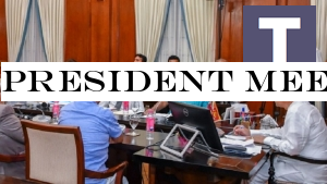 President meets members of Trade Union Federation