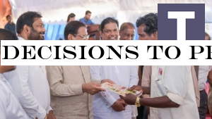 Decisions to protect environment taken to ensure the right to live & President