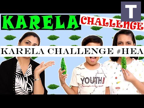 KARELA CHALLENGE #HEALTHY EATING | Good Habits Moral Story | Aayu and Pihu Show