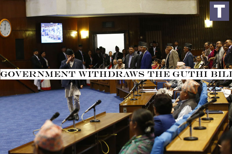 Government withdraws the Guthi Bill