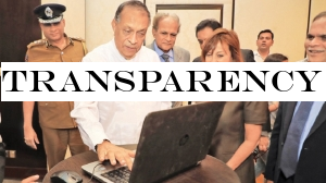 Transparency in Police service important & Speaker