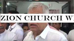 Zion Church will reconstruct before Christmas, PM assures