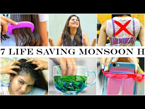 7 LIFE Saving Monsoon Hacks You MUST Know..| #Haircare #Skincare #LifeHacks #Anaysa
