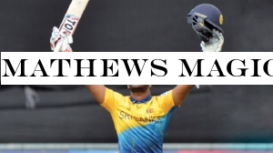 Mathews magic sees Lanka home in nail-biter against West Indies