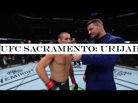 UFC Sacramento: Urijah Faber Octagon Interview