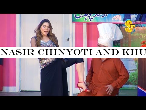 Nasir Chinyoti and Khushboo With Iftikhar Thakur New Stage Drama Full Comedy Clip 2019