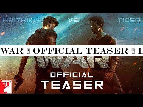 War | Official Teaser | Hrithik Roshan | Tiger Shroff | Vaani Kapoor | Releasing 2 Oct