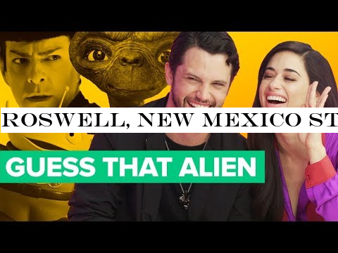 Roswell, New Mexico Stars Play GUESS THAT ALIEN