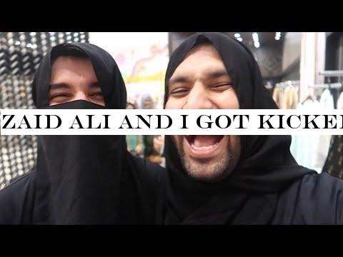 Zaid Ali and I got kicked out of the mall for doing THIS!