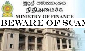 Beware of scammers who offer to help obtain loan under Enterprise Sri Lanka - Ministry of Finance requests people