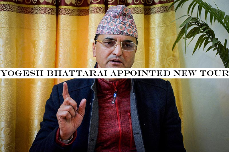 Yogesh Bhattarai appointed new tourism minister