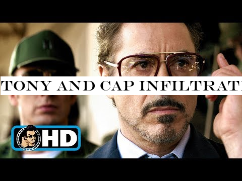 Tony and Cap Infiltrate SHIELD Scene - AVENGERS: ENDGAME (2019)
