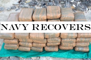 Navy recovers 122.5kg of Kerala cannabis
