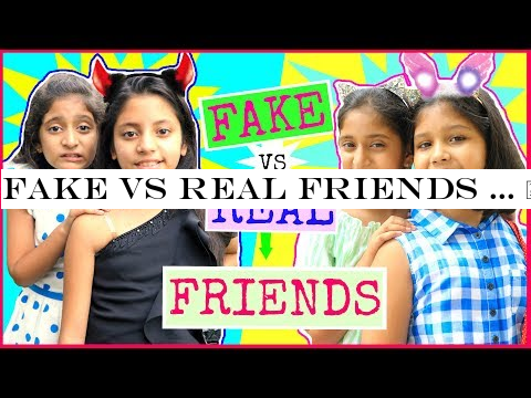 FAKE vs REAL Friends  | #FriendshipDaySpecial #Fun #Sketch #RolePlay #MyMissAnand