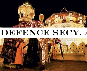 Defence Secy. assured security of Kandy Perahera