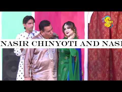 Nasir Chinyoti and Naseem Vicky Stage Drama Koie Mazaaq Ae Full Comedy Clip 2019