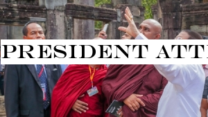 President attends several religious programmes in Cambodia