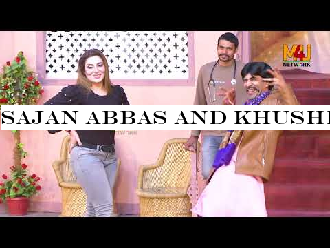 Sajan Abbas and Khushboo With Amanat Chan Stage Drama Kurian Tik Tok Full Comedy Clip 2019