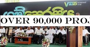 Over 90,000 projects implemented under Gamperaliya - Minister