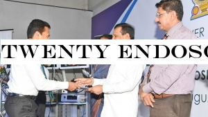 Twenty endoscopy machines for state hospitals