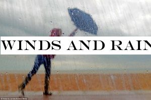 Winds and rain to enhance In the Southwest