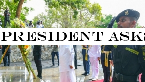 President asks to refrain from making statements detrimental to national security
