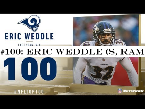 #100: Eric Weddle (S, Rams) | Top 100 Players of 2019 | NFL