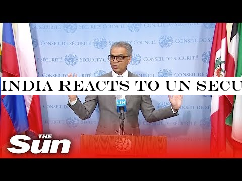 India reacts to UN Security Council Jammu -Kashmir meeting