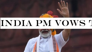 India PM vows to 'restore' Kashmir's 'past glory'