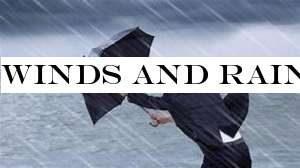 Winds and rain to enhance during next few days