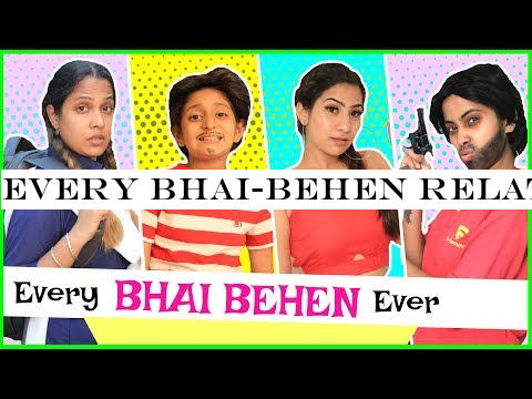 Every BHAI-BEHEN Relation Ever .. | #Siblings #Sketch #Comedy #MyMissAnand #Anaysa #ShrutiArjunAnand