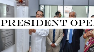 President open new academic centre at PGIM