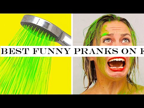 BEST FUNNY PRANKS ON FRIENDS || Family Funny Prank Wars by 123 GO!