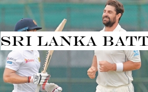 Sri Lanka battle their way to 85/2 on rain truncated first day