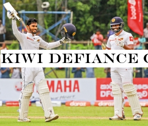 Kiwi defiance opens up second Test
