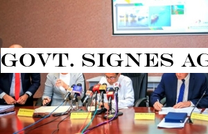 Govt. signes agreement for oil exploration in eastern basin