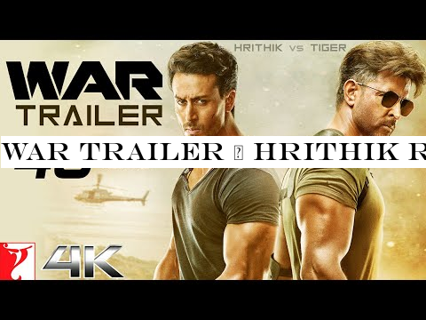 War Trailer | Hrithik Roshan | Tiger Shroff | Vaani Kapoor | Releasing 2 Oct 2019 | 4K UHD Trailer