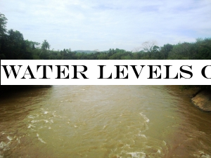 Water levels of Kalu, Gin and Kelani rivers on the rise