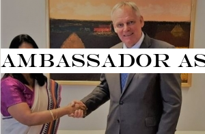 AMBASSADOR ASIRWATHAM MEETS WITH BELGIUM FOREIGN SECRETARY