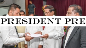 President presents Teaching Appointments to 587 graduates