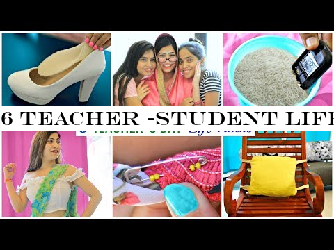 6 TEACHER -STUDENT Life Hacks | #Fashion #Beauty #Fun #Anaysa
