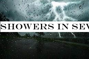 Showers in several provinces